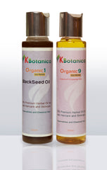 Hair Growth & Scalp Nourishment Bundle (Organic 9 + Black Seed Oi)