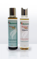 Intense Hair Repair & Hydration Set (Organic 8 + Olive Oi)