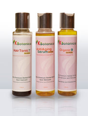 Complete Care Bundle (Organic 9 + Anti-Aging Serum + Hair Tonic 7)